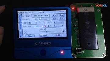 JC PRO1000S battery test JC pro diagnostic for iphone ipad battery repair