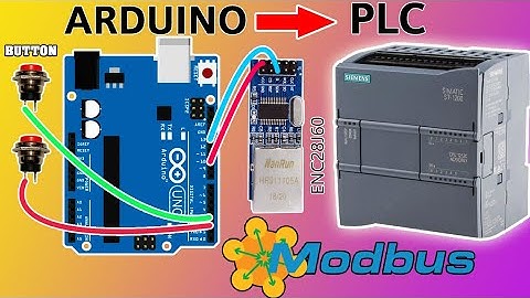 Como ESTABLECER COMUNICACIÓN MODBUS entre un ARDUINO y un PLC, enviando DATOS DIGITALES | #3