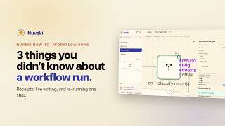 AI Workflow Debugging: Per-Step Cost, Live Output & Re-run From Any Step | Nuveki