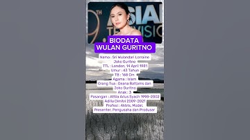 Wulan Guritno : Biodata Lengkap❗#shorts #wulanguritno #biodata