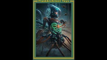 AI Creates a Total Alien Morphing Creation by Flask Architect