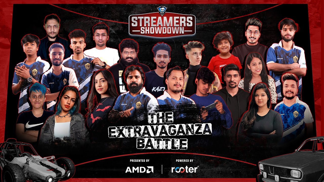 English | Skyesports Streamers Showdown Day 2 | BGMI | Launch Party ft. Ghatak, Kronten, Kaztro