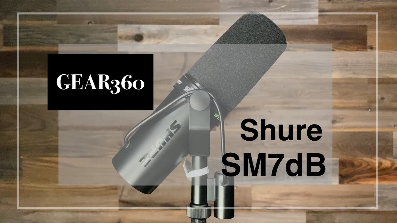 Shure SM7dB Dynamic Cardioid Microphone STUDIO RIG – Kraft Music