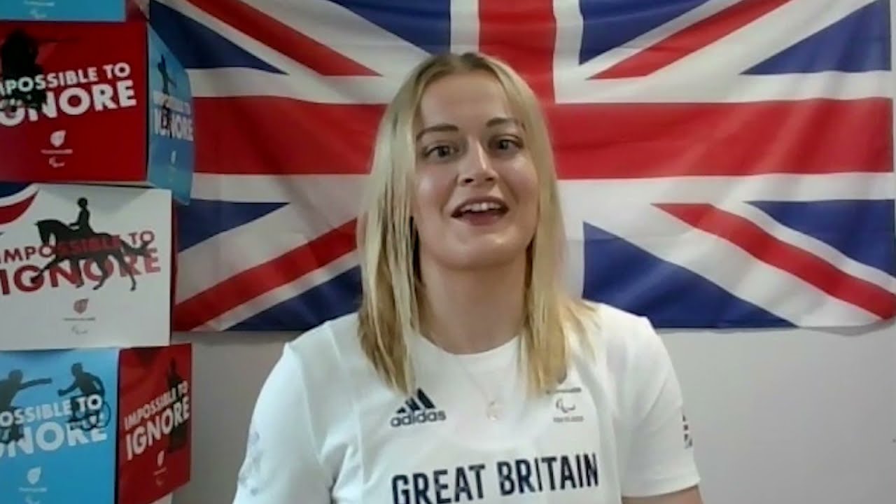 Hannah Russell delighted with gold and bronze in the pool