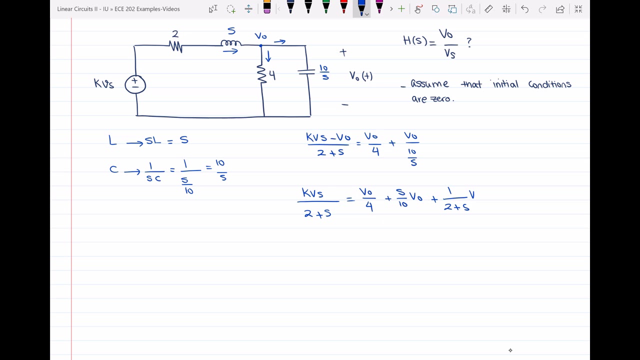 Diagram Transfer Function Circuit Transfer Function Circuit