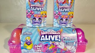 HATCHIMALS ALIVE Love to Life Toy Unboxing 20+ Surprises! ASMR