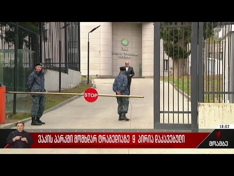 ვაკის პარკში მომხდარ ტრაგედიაზე ცხრა პირია დაკავებული