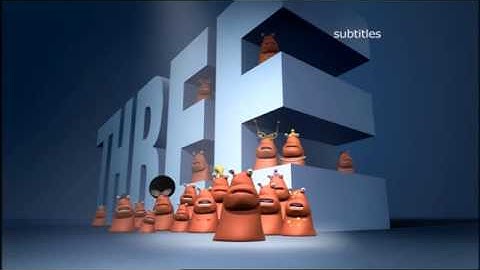 BBC Three ident - Goodbye Blobs - So Long, Fair-well