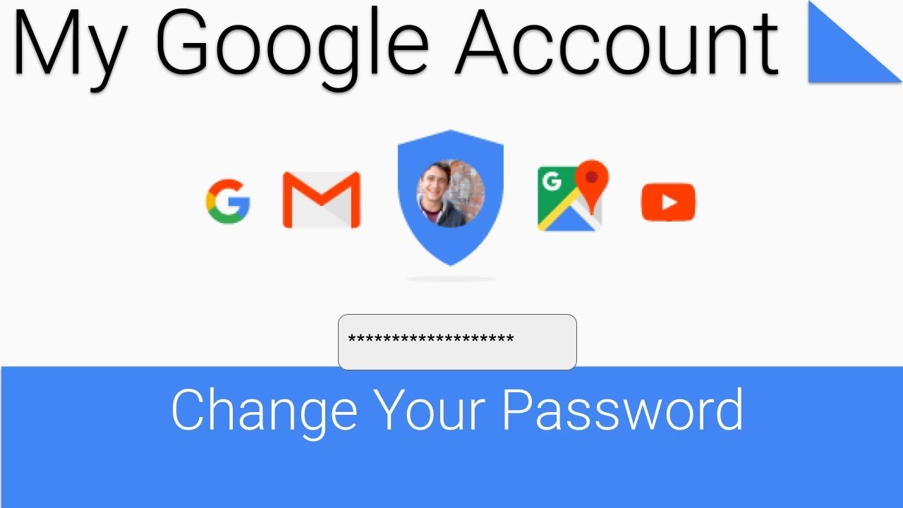 change or reset your password my google account