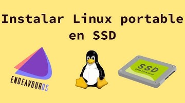 Como instalar Linux portable en una SSD