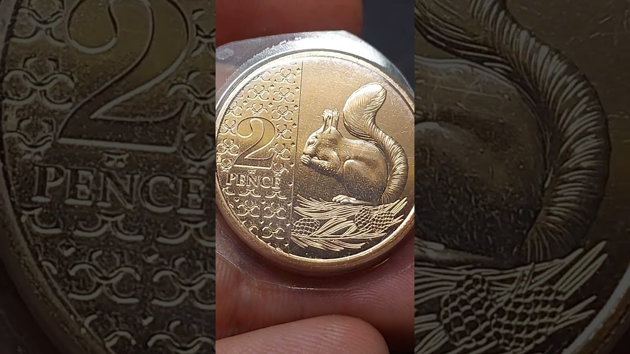 2024 RED SQUIRREL 2 PENCE COIN CHARLES III