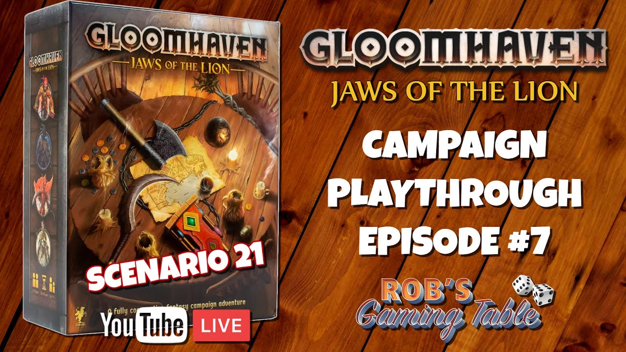 Gloomhaven Jaws of the Lion Campaign Playthrough Ep. 7