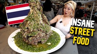 MOST INSANE STREET FOOD IN THAILAND!! VOLCANO RIBS \\