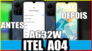 ITEL A632W REMOVER CONTA GOOGLE E PIN FRP BYPASS A04 PC