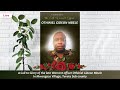 A CALL TO GLORY The Late Warrant Officer Othiniel Gideon Mbele In Mwangaza