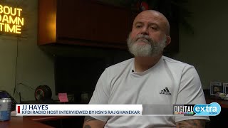 JJ Hayes talks to KSN about returning to work less than a week after kidney donation