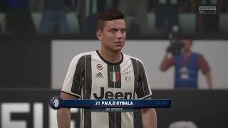 Juventus vs Barcelona FIFA 17 - Paulo Dybala (Online Season)