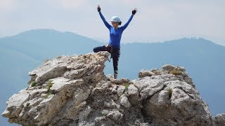 HAIDsteig klettersteig törmeléklejtő