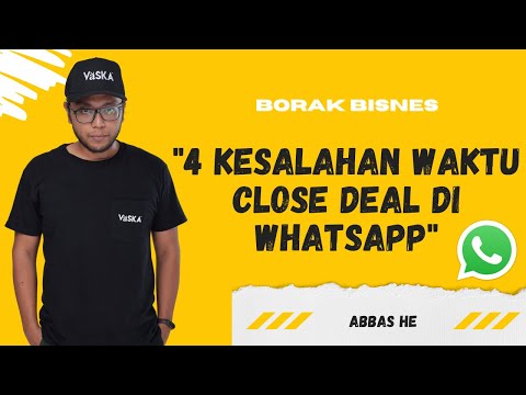 Buat 4 Perkara Ni Kalau Nak Naikkan Sales di Whatsapp