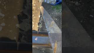 Cutting beam with hand saw! Bob da builder!