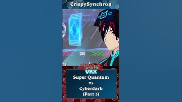 OVERLAY XYZ SUMMON! NEW Yu-Gi-Oh Show??? VRX! Super Quantums Vs Cyberdark (Part 3) #shorts