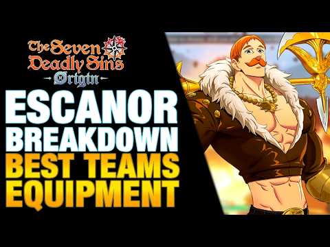 ESCANOR DPS BREAK DOWN Teams Weapons Gear | Seven Deadly Sins: Origin #7DSorigin