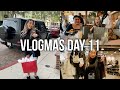 brunch with the girlies + christmas shopping at the mall! | Vlogmas Day 11