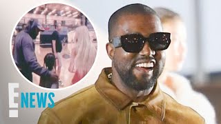 See Kim Kardashian \& Kanye West Interact at North's Basketball Game | E! News