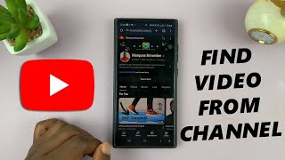 How To Search a YouTube Video In a Specific YouTube Channel On Mobile Phone (Smartphone)