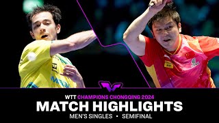 Fan Zhendong vs Hugo Calderano | MS SF | WTT Champions Chongqing 2024 screenshot 5