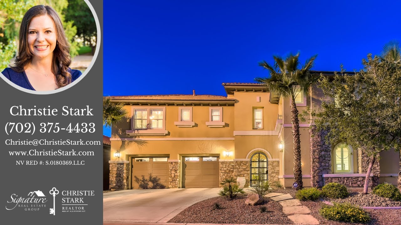 Absolutely stunning upgraded luxury home in the Vistas, Summerlin YouTube