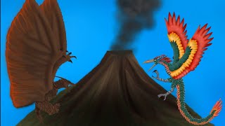 Rodan flying fight test
