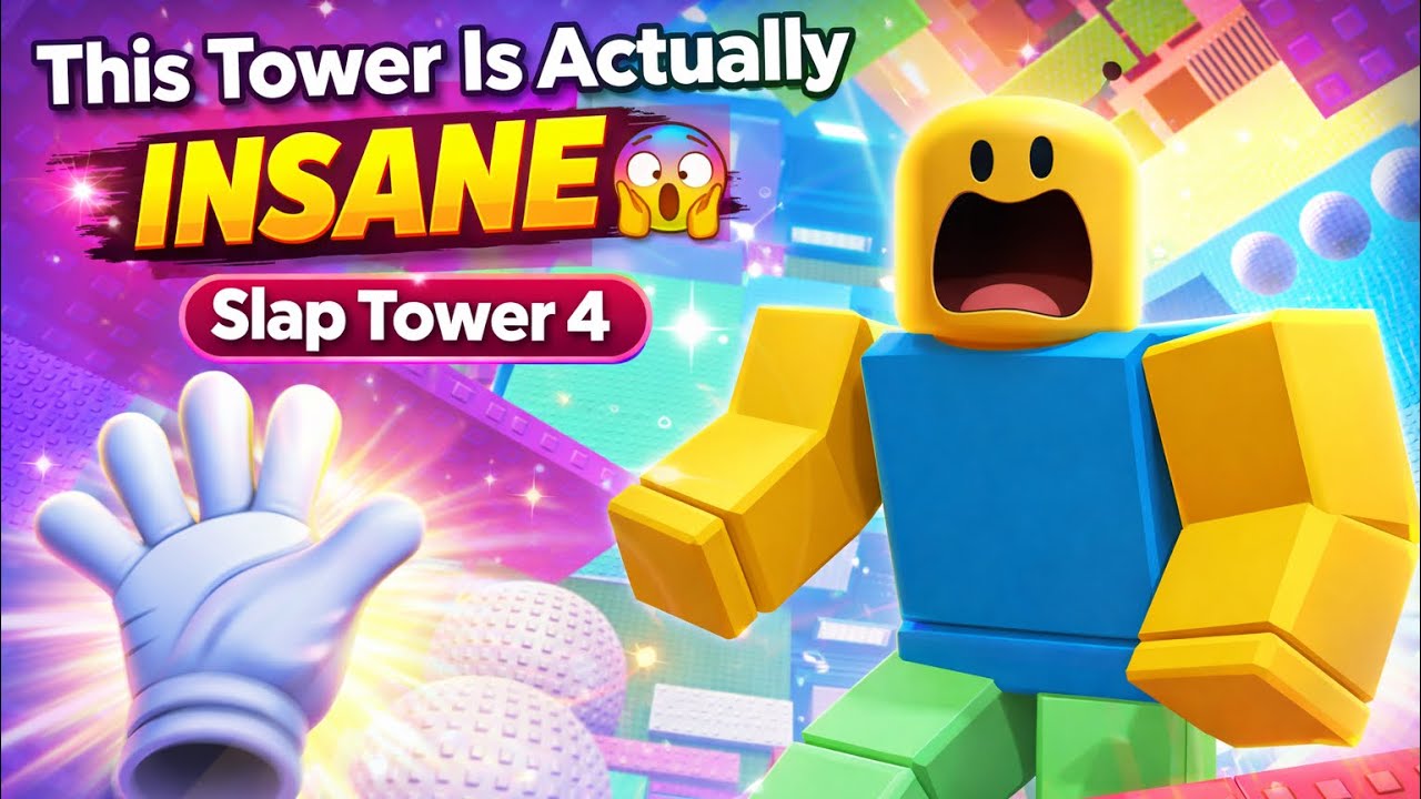 This Tower Is Actually INSANE 😭 | Slap Tower 4 🖐🏻