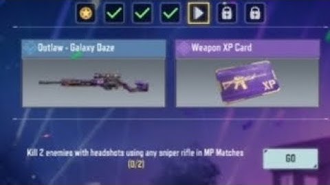 call of duty mobile kill 2 enemies with headshots using any sniper rifle in mp matches task complete