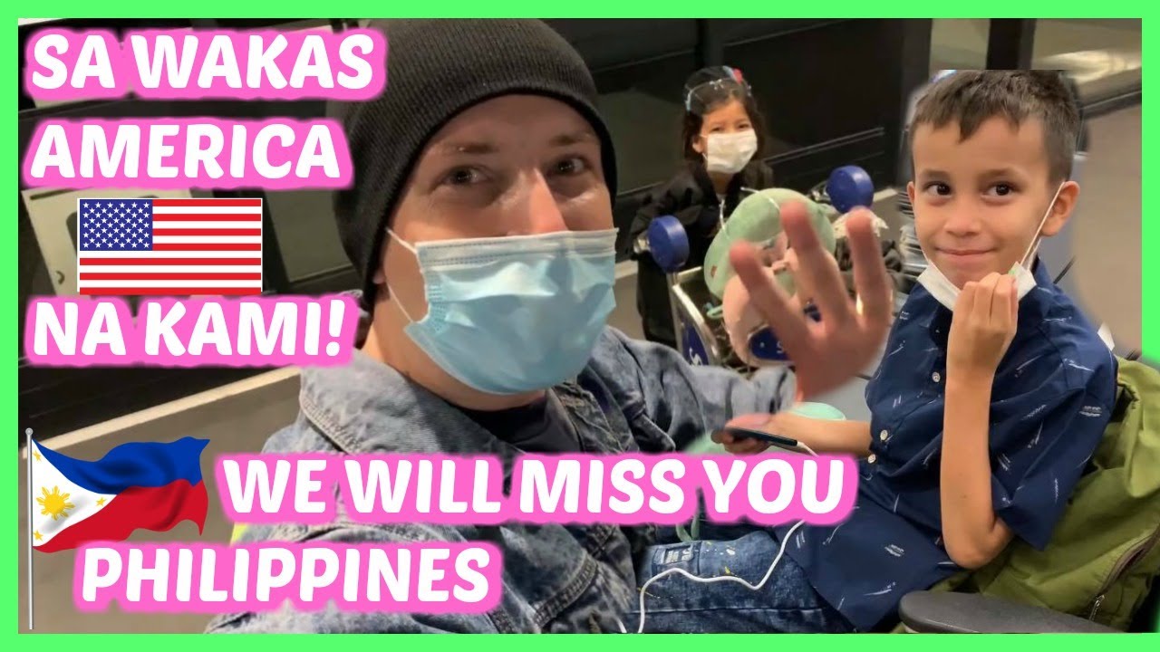 SA WAKAS AMERICA NA!! WE WILL MISS YOU PHILIPPINES!!