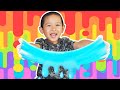 Michael Makes a Super Slime  | Satisfying Slime For Kids