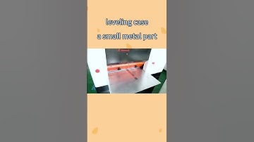 leveling case - a small metal part #leveler #leveling #roller #straightener