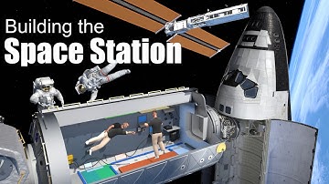 Building the Space Station Truss (and the Solar Panel Tear)