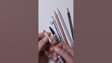 QUICK TIP if you use a Tombow Mono Zero Eraser with your Graphite or Colour Pencils.