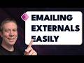 Add External Email Addresses to Power Apps Email Template