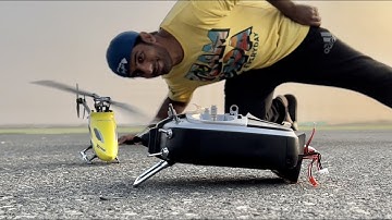 mini size RC helicopter  .. Tareq Alsaadi rc helicopter OMP M2 good to start the hobby with it