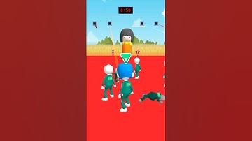 SQUID GAMES [ Green Light Red Light] with Doraemon, Nobita, Shinchan, Jo Jo Bizzare & Hulk#shorts