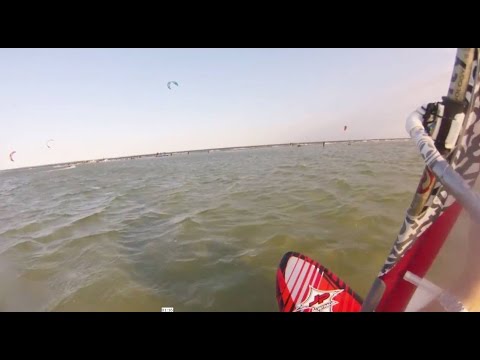 Windsurfing Mewia Rewa 7,5 km ślizgiem z Chałup