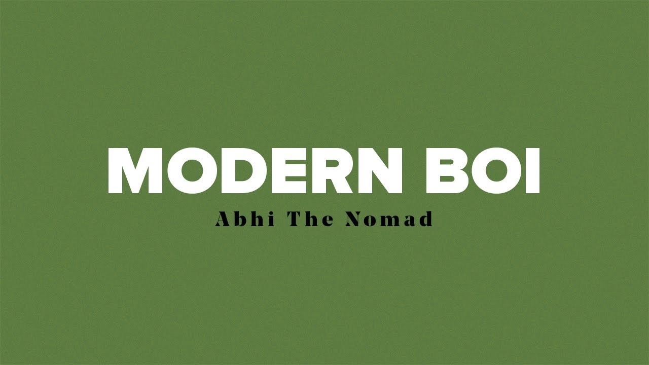 travel song abhi the nomad lyrics