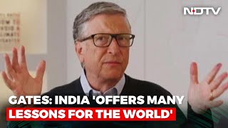 "Offers Many Lessons For World": Bill Gates Praises India's Vaccine Drive screenshot 3