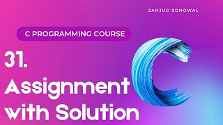 31 Assignment no 6 with solution Lesson 31