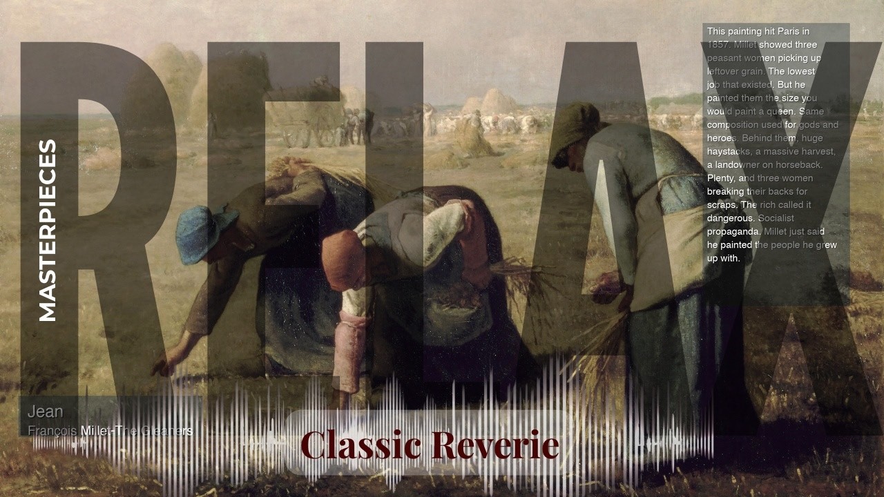 Relax - Classic Reverie with Old Masters | Jean · François Millet & others