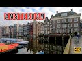 Tour of the Oldest Part of Amsterdam On A Beautiful Winter day 4K Live Camera HDR