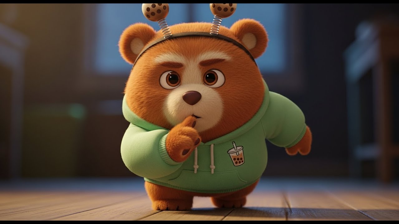 “Hide & Seek Time! 👀✨ | JJ and Boba Bear Play Together!” || kids cartoon