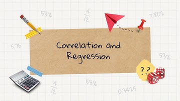Kuliah Matematik : AM025 : Correlation